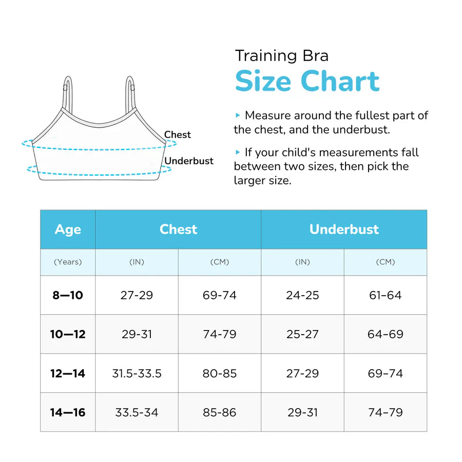 Dream Big Training Bras — Pack of 6
