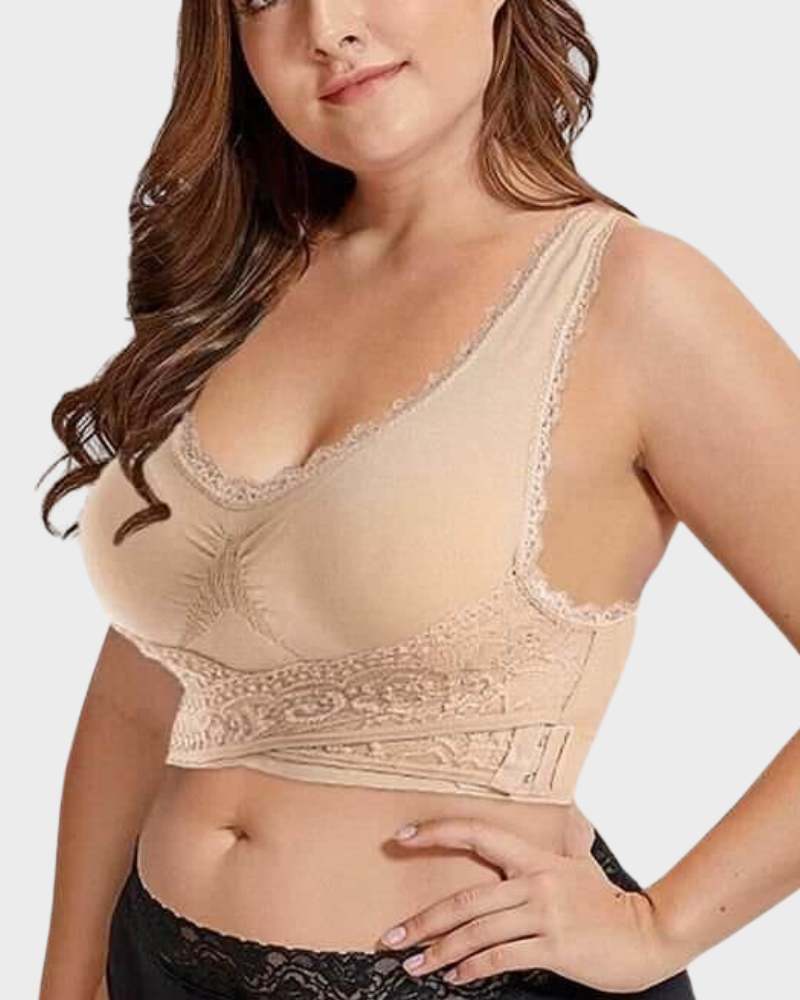 Soft Steps® Breathable Comfort Push Up Lace Bra