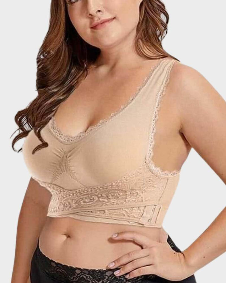Soft Steps® Breathable Comfort Push Up Lace Bra