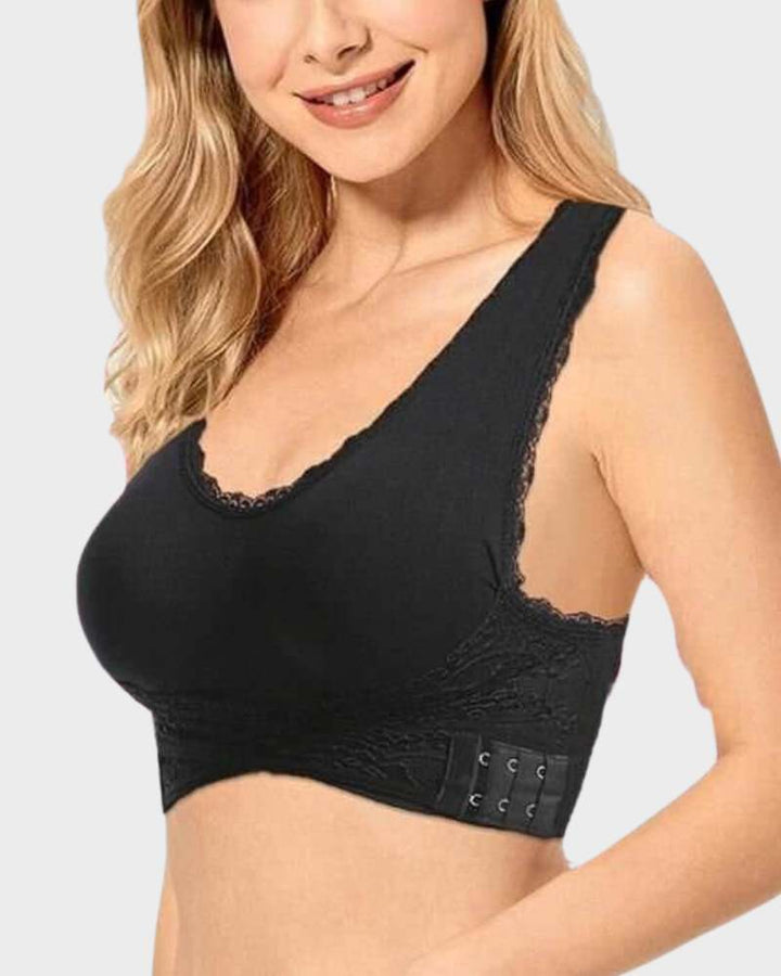 Soft Steps® Breathable Comfort Push Up Lace Bra