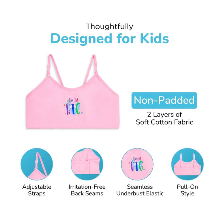 Dream Big Training Bras — Pack of 12
