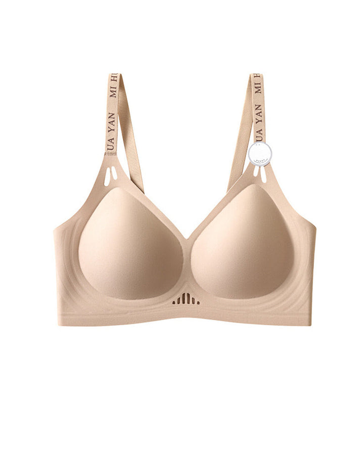 Women's Wireless Jelly Gel Seamless Push-up Bra