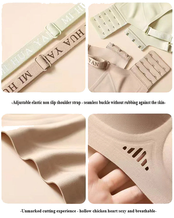 Women's Wireless Jelly Gel Seamless Push-up Bra